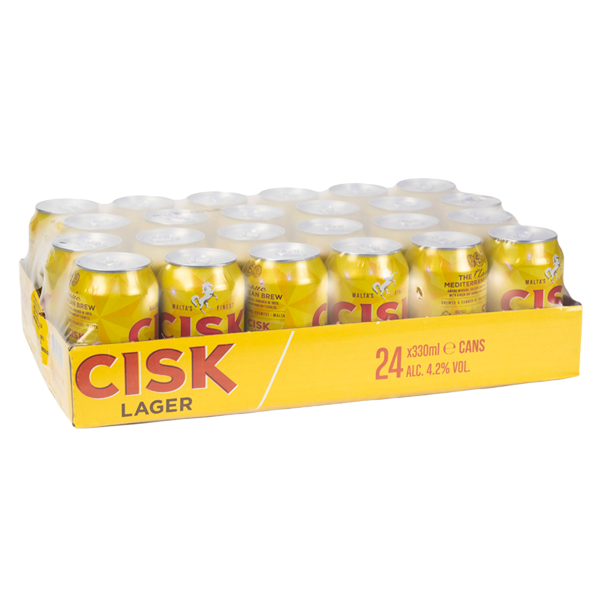 Cisk Lager — 24 × 33 cl
