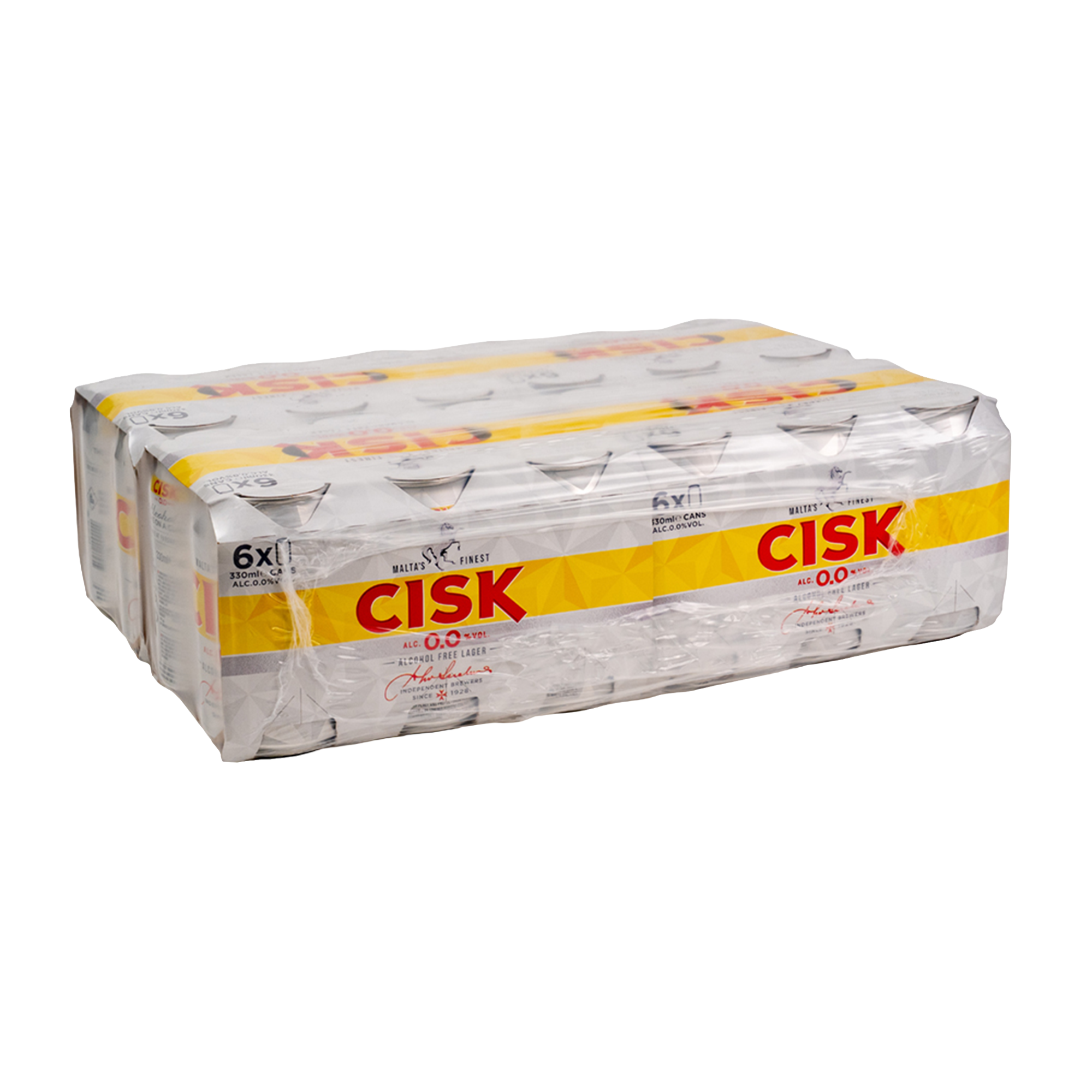 Cisk NAB 0.0% — 24 × 33 cl